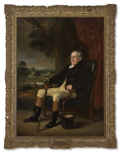Ritratto di William Henry Cavendish-Bentinck-Scott, 4º Duca di Portland, 1852 da Francis Grant