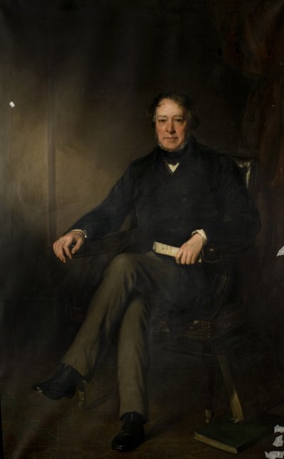 On. Edward Ellice MP, 1854-1855 da Francis Grant
