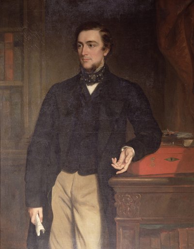 Sidney, Lord Herbert di Lea, 11º conte di Pembroke da Francis Grant