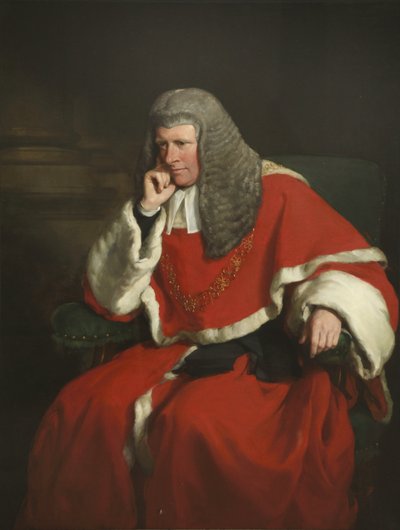 Sir William Erle, Lord Chief Justice da Francis Grant