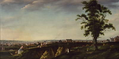 Vista di Baltimora da Chapel Hill, c.1803 da Francis Guy