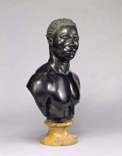 Busto di un uomo, c.1758 da Francis Harwood