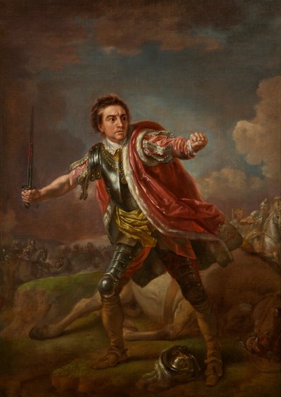 David Garrick come Gloucester in 