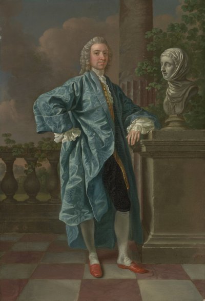 Dr Charles Chauncey, M.D., 1747 da Francis Hayman