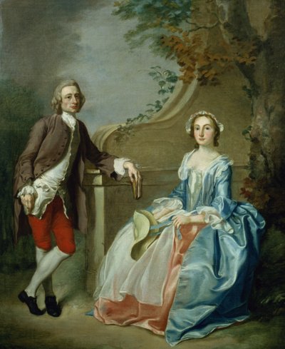 Ritratto di un gentiluomo e sua moglie da Francis Hayman