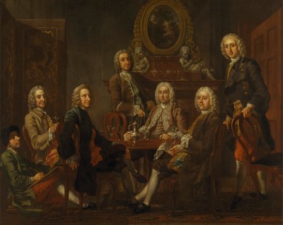 Ritratto di un gruppo di gentiluomini, con l