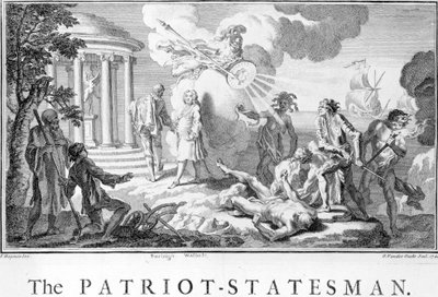 Lo statista patriota, 1740 da Francis Hayman