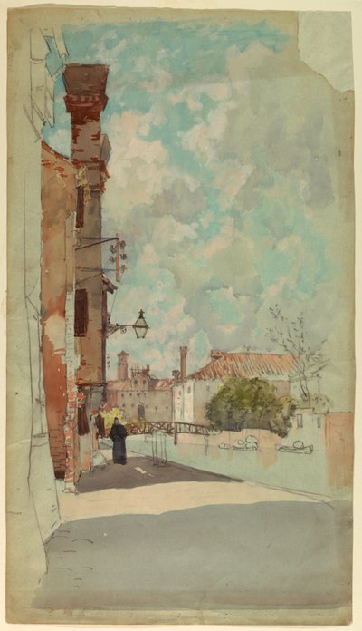 Canale, Venezia, Italia da Francis Hopkinson Smith