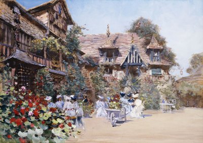 Pranzo alla locanda, 1881 da Francis Hopkinson Smith