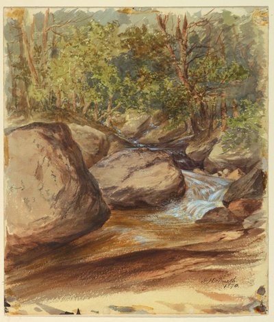 Studio di un ruscello da Francis Hopkinson Smith