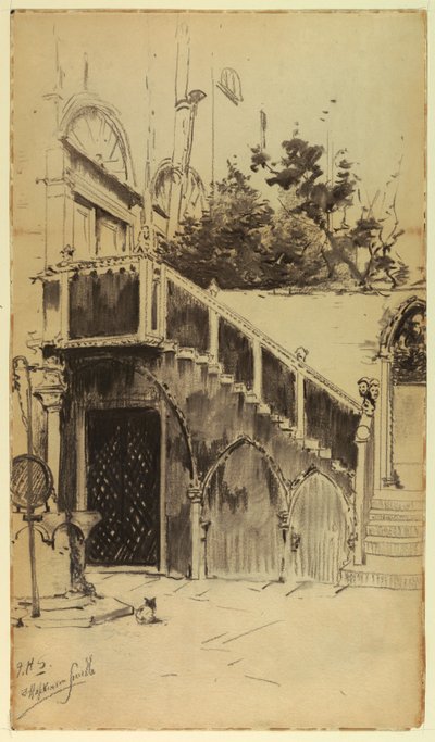 La Grande Scalinata, Palazzo Contarini da Francis Hopkinson Smith