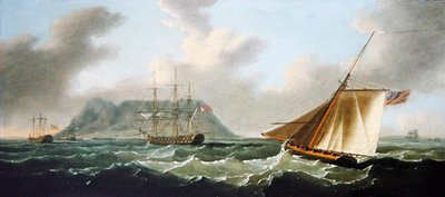 Navigazione al largo di Città del Capo da Francis II Sartorius