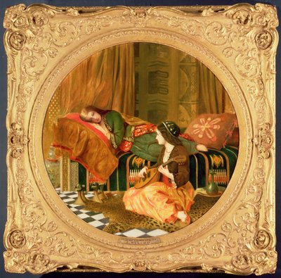 Lallah Rookh e la sua schiava persiana da Francis John Wyburd