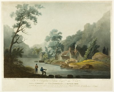 Tra Crogen e Llandrillo sul fiume Dee da Francis Jukes