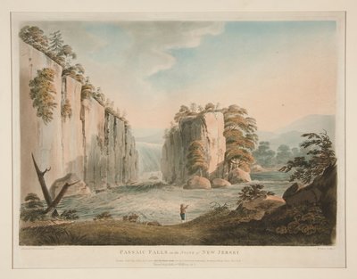 Cascate di Passaic nello Stato del New Jersey da Francis Jukes