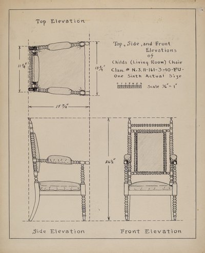 Sedia da Francis Law Durand