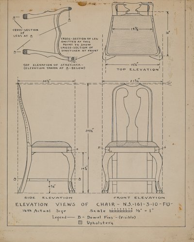 Sedia da Francis Law Durand
