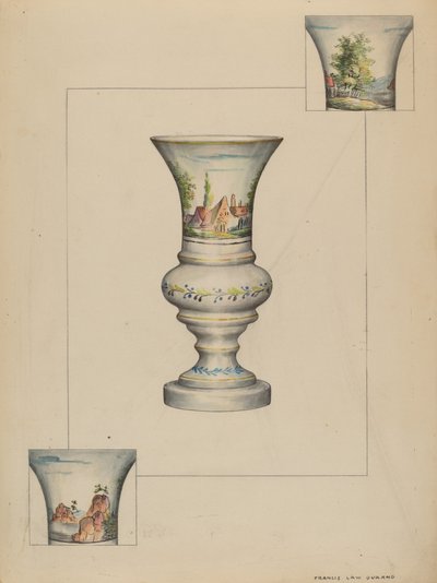 Vaso accendino da Francis Law Durand
