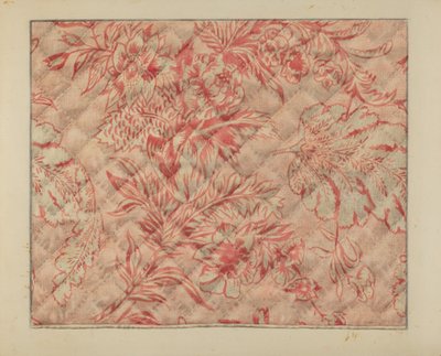 Dettaglio della coperta per neonati, c. 1937 da Francis Law Durand