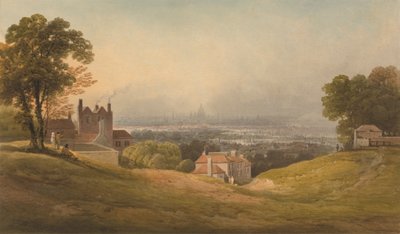 Londra da Blackheath da Francis Nicholson