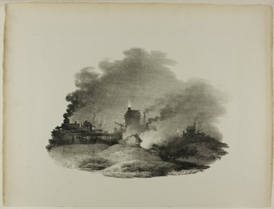 Vicino a Wellington, Shropshire da Francis Nicholson