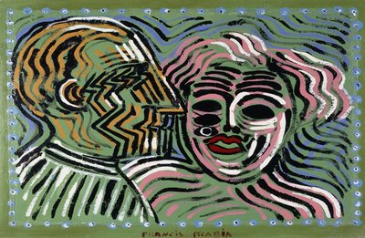 Coppia al profilo di Marcel Duchamp da Francis Picabia