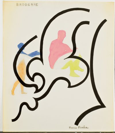 Ricamo; Broderie da Francis Picabia
