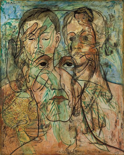 Halia, 1929 circa (olio su tela) da Francis Picabia