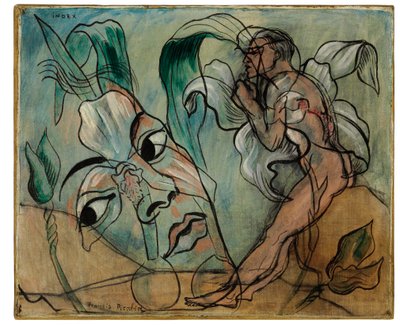 Indice, 1935 circa (olio su tela) da Francis Picabia