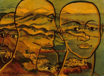 Paesaggio di teste (Têtes-paysage) da Francis Picabia