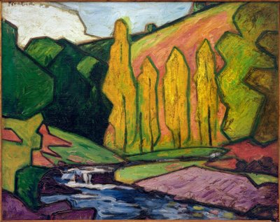 Le rive della Creuse da Francis Picabia