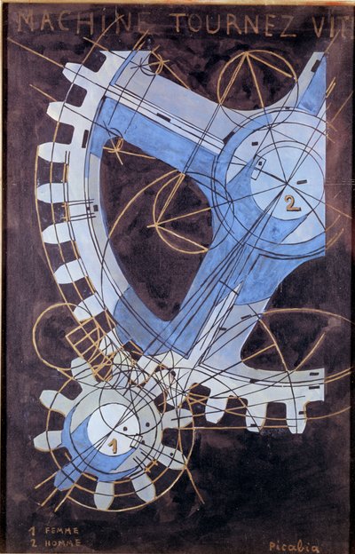 Macchina, Tournez Vite da Francis Picabia