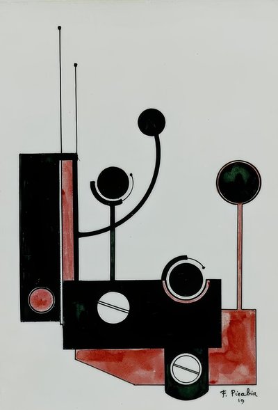 Composizione meccanica II da Francis Picabia