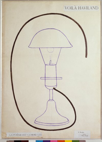 La poesia è come lui (Disegno da Francis Picabia