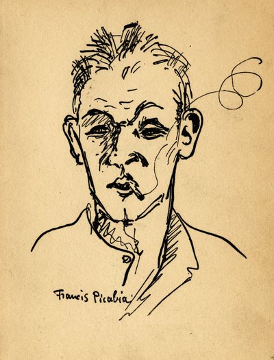 Ritratto di Blaise Cendrars (Frederic Louis Sauser da Francis Picabia
