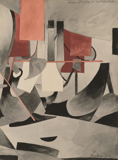 Star-Dancer su un transatlantico da Francis Picabia