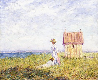 Due donne in riva al mare da Francis Picabia