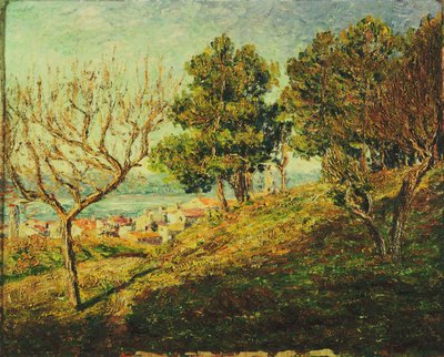 Vista di Saint-Tropez; Vue de Saint-Tropez da Francis Picabia