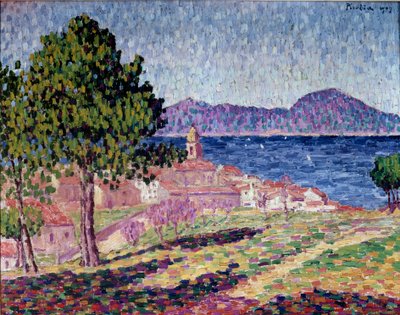 Vista su Saint Tropez, la Cittadella da Francis Picabia