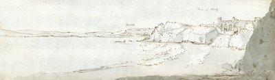 Porto di Tenby, c.1678 da Francis Place