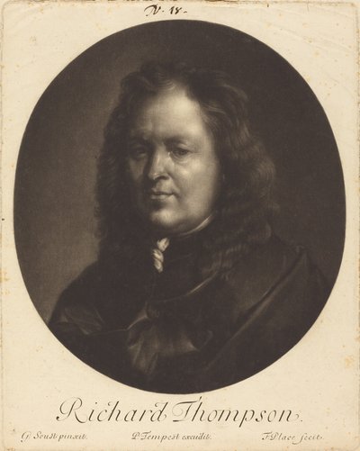 Richard Tompson da Francis Place after Gerard Soest