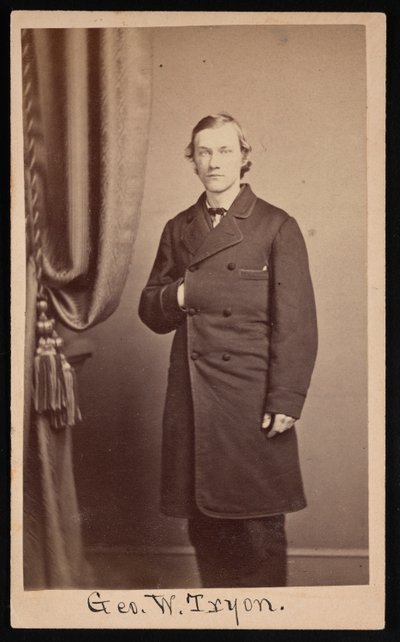 Ritratto di George Washington Tryon 1838-1888, circa 1860 da Francis S Keeler