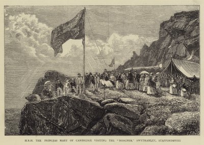 La principessa Mary di Cambridge in visita ai Roaches, Swythamley, Staffordshire da Francis S. Walker