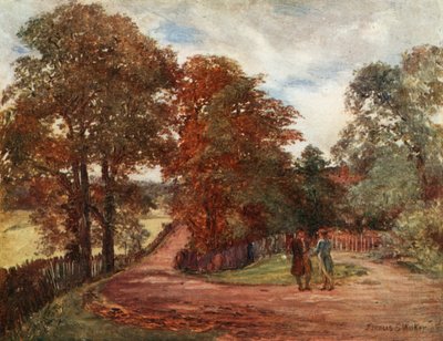 Milfield Lane, Highgate da Francis S. Walker