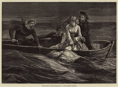 Scena da La nave affondata, al Teatro Olimpico da Francis S. Walker