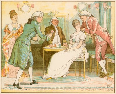Il villaggio abbandonato di Oliver Goldsmith da Francis S. Walker