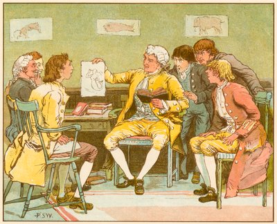Il villaggio deserto di Oliver Goldsmith da Francis S. Walker
