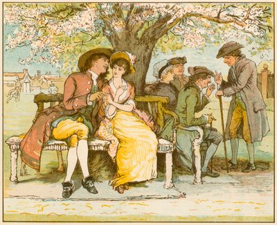 Il villaggio abbandonato di Oliver Goldsmith da Francis S. Walker