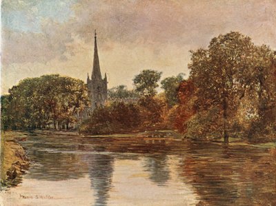 Chiesa della Trinità, Stratford on Avon da Francis S. Walker