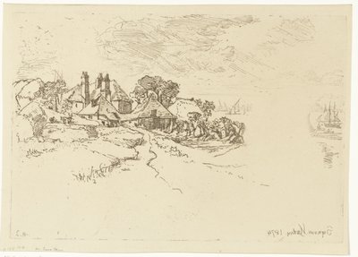La fattoria in Essex da Francis Seymour Haden (Sir) (signed by artist)